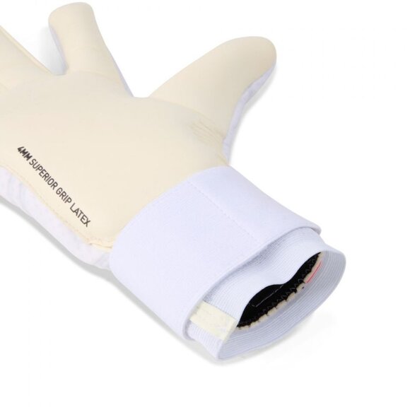 PUMA Football Soccer Ultra Ultimate Hybrid GoalKeeper Gloves White Red Black 7 8 - Picture 3 of 12